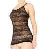 Maiou Dantela Fina Luan Negru S, Bretele Reglabile, Elegant, 80% Poliester 20% Elastan, Lenjerie Dama