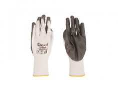 Manusi de protectie acoperite cu latex, marimea 8, Geko G73521
