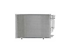 Condensator climatizare Ford Fiesta, 07.2012, motor 1.25, 44kw/60 kw; 1.6, 88kw/99 kw benzina, cutie manuala, full aluminiu brazat, 570x380x16 mm, cu