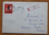 Scrisoare Otilia Cazimir catre Pompiliu Nicolescu, cu plic, 4 pagini, 1957