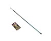 Set pescuit cu varga tele din carbon compozit de 3 m, si 3 linii,