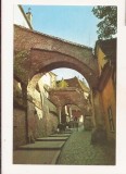 RF220 - Carte Postala - Sibiu. Pasajul Scarilor, necirculata