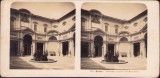 ST61N Roma, Vaticano, Cortile nel Belvedere 1903, stereoscopic photo