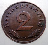 2.637 GERMANIA 2 REICHSPFENNIG 1938 D