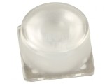 Lentilă LED pătrată plexiglass PMMA 37-53&deg; H 11,8mm