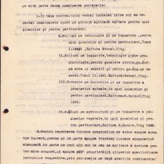 HST A1231 Declarație 1922 semnată olograf profesori A Domide și I Văleanu