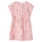 Rochie copii cu snur, portocaliu deschis, 104