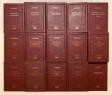 William Shakespeare, colectia de opere complete, 15 volume, Editia Adevarul De Lux, editie bilingva, cartonate, piele sintetica, teatru, dramaturgie., 2009