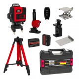 Nivela laser, 3D-12 linii, 4D-16 linii, Trepied + accesorii