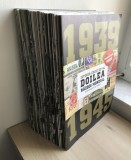 Lot 41 numere ale revistei Istoria celui de-al doilea război mondial prin Bancnote și Timbre