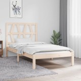 Cumpara ieftin Cadru de pat, 90x200 cm, lemn masiv de pin