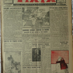 Viata, ziarul de dimineata, director Liviu Rebreanu, 5 Mai 1942