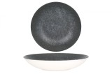 Bonna Farfurie ad&acirc;ncă - Vega - Porţelan - 25 cm (1300cc) - set de 6