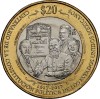 Mexic 20 Pesos 2017 - (Constitution centennial) 32 mm, KM-989 UNC !!!, America de Nord
