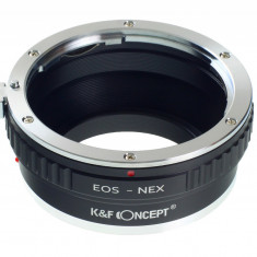 Adaptor montura K&F Concept EOS-NEX II de la Canon EOS la Sony E-Mount (NEX) KF06.361