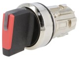Comutator Rotativ 22mm Roșu IP67