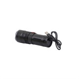 Lanterna de mana LED cu 5 moduri de intensitate si incarcare USB, lungime reglabila