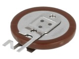 Acumulator Panasonic VL-1220 3V 7mAh 2 pini pentru PCB &Oslash;12,6x2,65mm -20&divide;60&deg;C