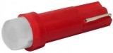 Led bec T5 1SMD rosu mat 0.12W