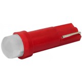 Led bec T5 1SMD rosu mat 0.12W