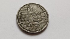 Elvetia-5 Francs 1979-Nașterea lui Albert Einstein - Portret-UZATA foto