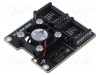 Multiadaptor MIKROE pentru Raspberry Pi 5 cu interfețe analogică, GPIO, I2C, PWM, SPI, UART