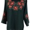 Bluza tip ie R24D, verde/rosu , marimea S