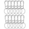 Set 12 brelocuri tip carabina, 8.5 x 4 cm, metal, argintiu