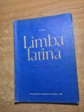 manual de latina - pentru clasa a 8-a - din anul 1963