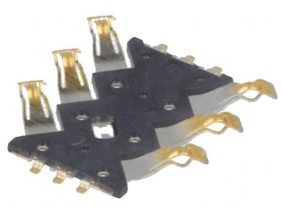 Conector Nano SIM Profil Jos SMT 6 PIN-uri foto