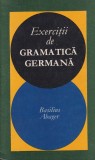 Cumpara ieftin Exercitii de Gramatica Germana - Basilius Abager. Curs/Ghid complet invatare &amp; perfectionare Limba Germana. Editura Stiintifica. 1969. Stare buna.