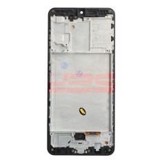 LCD+Touchscreen cu Rama Samsung Galaxy A31 / A315 BLACK OLED DIMENSIUNE REDUSA
