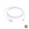 Cablu Date si Incarcare USB-A - Lightning Apple A1480 18W 1m Alb MUQW3ZM/A
