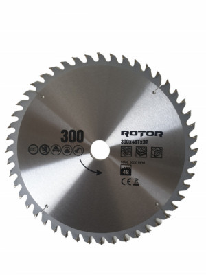 300X32 48T disc de taiat lemnul ROTOR Innovative ReliableTools foto