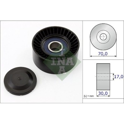 Fulie intinzatoare Porsche 911 Cabriolet, 04.2012, Boxster, 04.20, Cayenne, 09.2010, Panamera, 03.2016, Motorizare 3.4/ Gts 4.8/ 3.6/3.8 Turb, INA foto