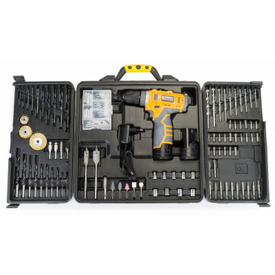 Set surubelnita cu 2 acumulatori 1.5Ah / 14.4V - 32Nm + accesorii, Powermat PM-WA-14.4V2-SU foto