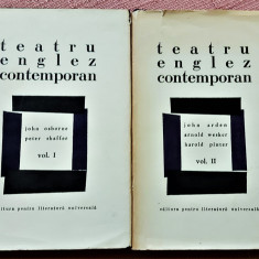 Teatru englez contemporan 2 volume - Editura pentru literatura universala, 1968