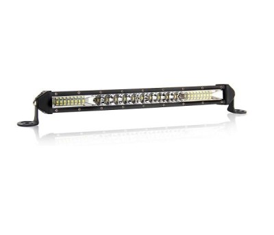 24 LED BAR 27.5cm 72W SPOT FLOOD Lumini Proiector Lampa de lucru Far 10-30v Auto SUV Off Road foto