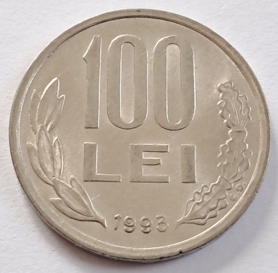 100 Lei 1993 foto