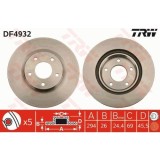 Set disc frana TRW DF4932 Fata