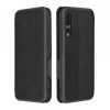 Husa Portofel Techsuit Safe Wallet Plus Neagra pentru Huawei P20 Pro, Protectie, Suport Card