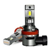 Set 2 becuri led H11 ventilator incorporat, 100w, 6000k,12000LM, Universal