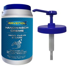 Pachet dispenser Ravenol pentru pasta de maini+ pasta de maini Ravenol 3 litri