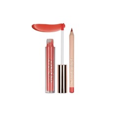 Set ruj lichid mat si creion contur de buze, Handaiyan Lips Kit, Matte, 06