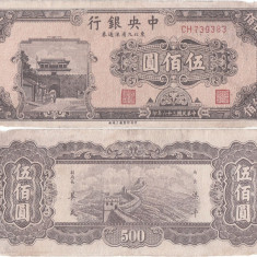1947 , 500 yuan ( P-381 ) - China