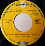 Disc Vinil 7# A Rigoletto C. / A &quot;Trubadur&quot; C. A Nabucco C.-Qualiton-EP 1562