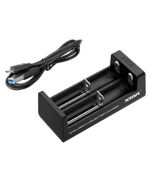 Incarcator portabil LI-ION 2x 18650 XTAR MC2