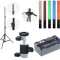 Kit lumina continua Lampa Yongnuo YN360+ Acumulator NP F+ incarcator+ stativ+ suport orientabil pentru stativ