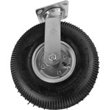 Roata pivotanta pentru carucior de transport, 10" 25 cm, capacitate incarcare 80 kg, Kraft