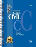 Codul civil Ianuarie 2025 (ediție spiralată) - Hardcover - Dan Lupaşcu - Universul Juridic